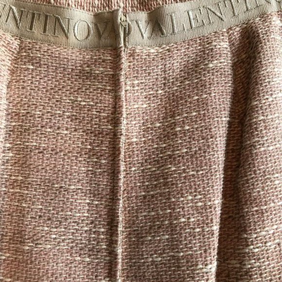 Authentic Valentino Pink Vintage Tweed Dress Suit with Blazer and Skirt - Picture 5 of 6